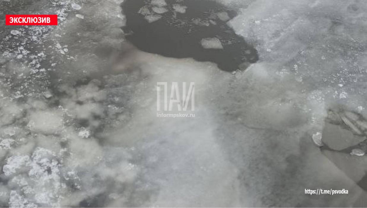 Рыбак провалился в полынью