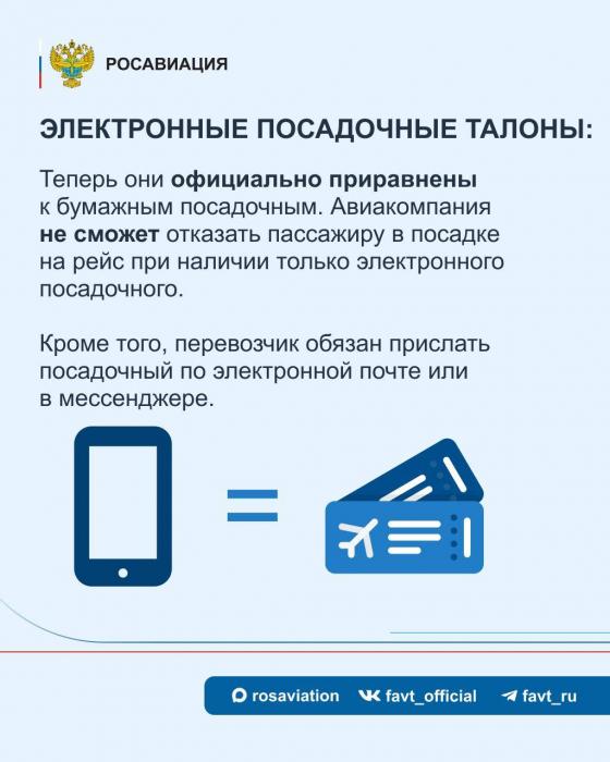 Новые правила авиаперелётов вступили в силу в России