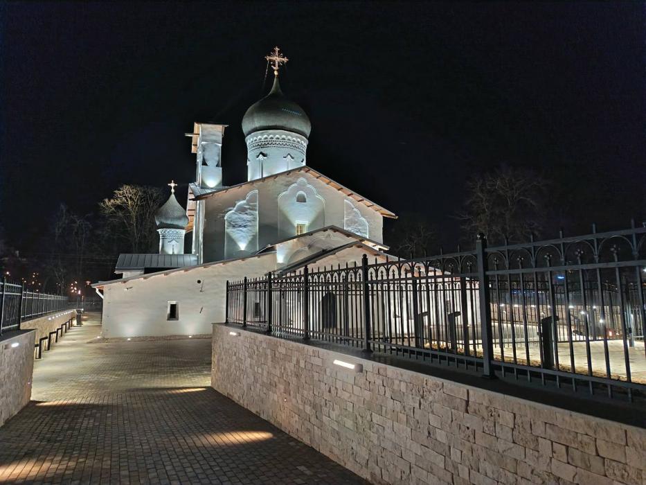 В Пскове отреставрировали церковь Николы со Усохи