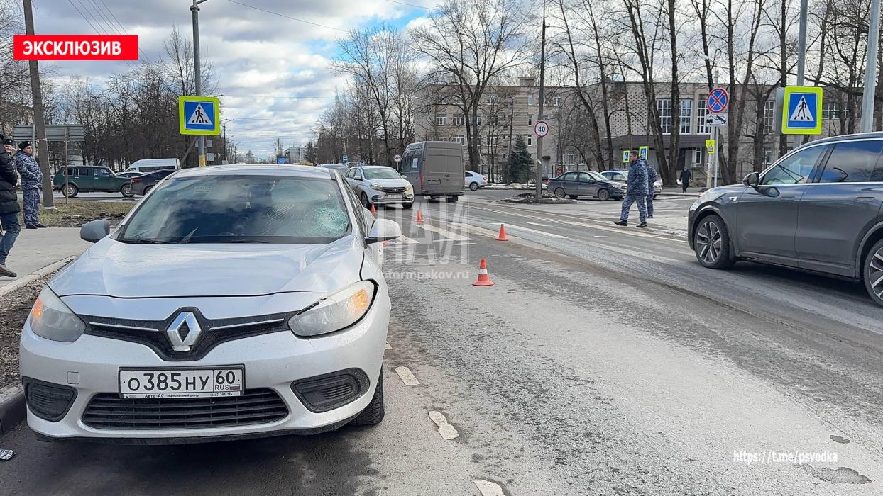 ДТП на Леона Поземского в Пскове