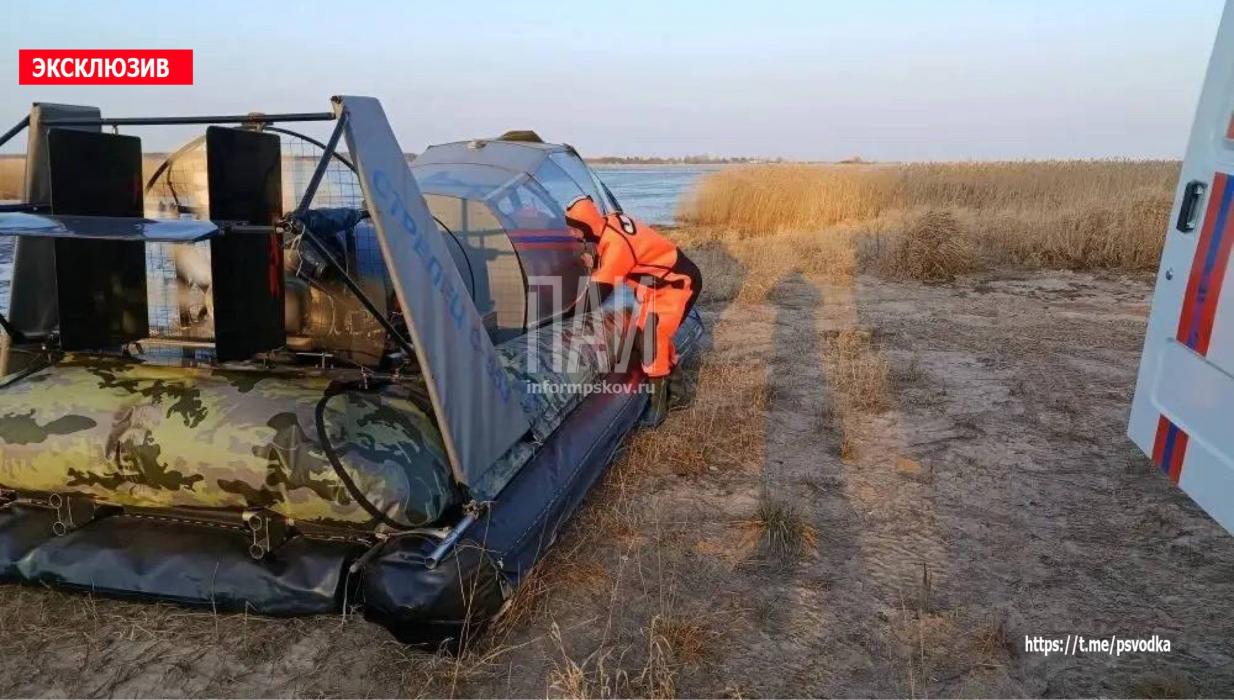 Тело рыбака, провалившегося под лёд, нашли в Гдовском районе
