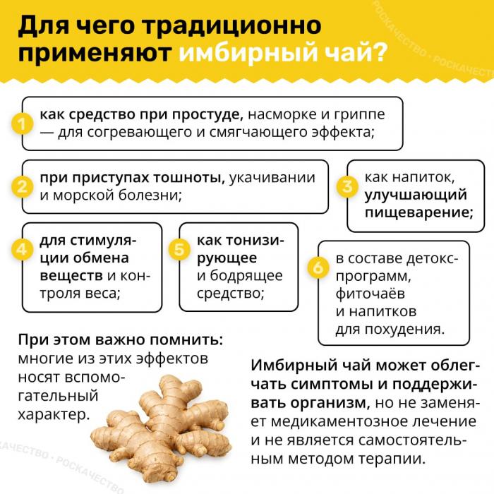 Напиток для иммунитета: правда и мифы о пользе имбиря