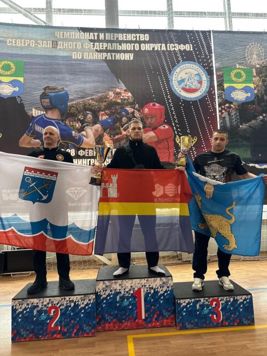 Спортсмены Псковской области выиграли медали чемпионата и первенства СЗФО по панкратиону