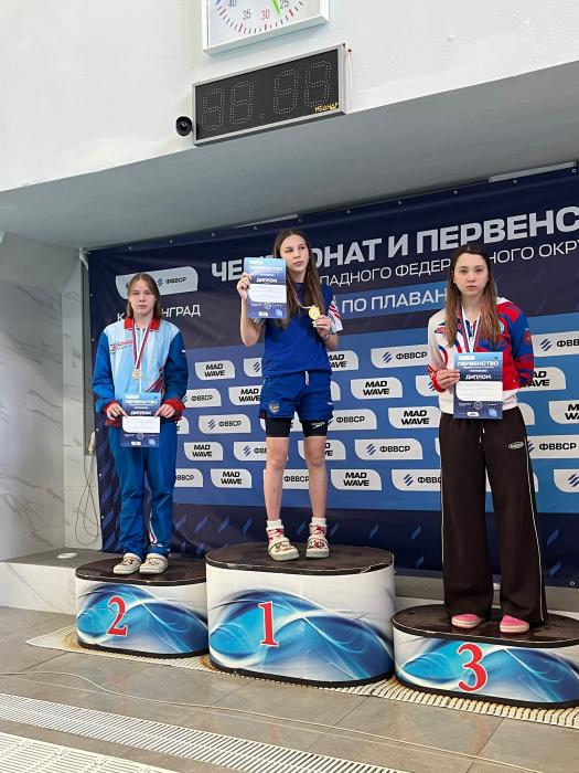 Пскович завоевал шесть наград на чемпионате и первенстве СЗФО по плаванию 