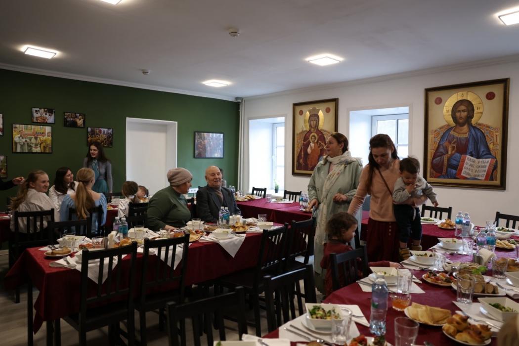 Встреча с переселенцами в Пскове