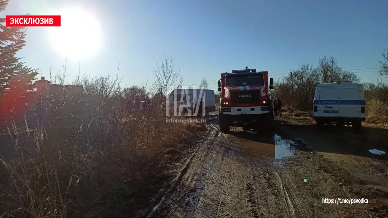 Возгорание в гараже