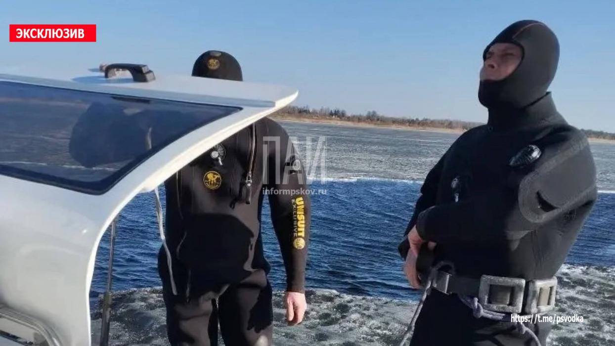 Тело рыбака достали из Чудского озера