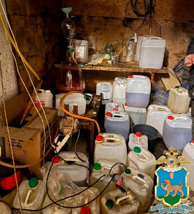 Подпольная нарколаборатория в Псковском районе