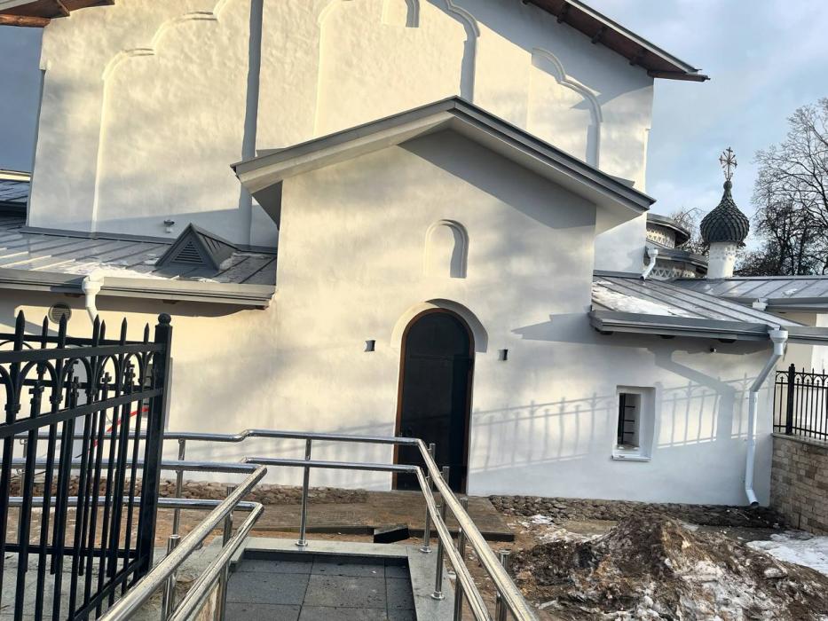 В Пскове завершают реставрацию церкви Николы со Усохи из списка ЮНЕСКО