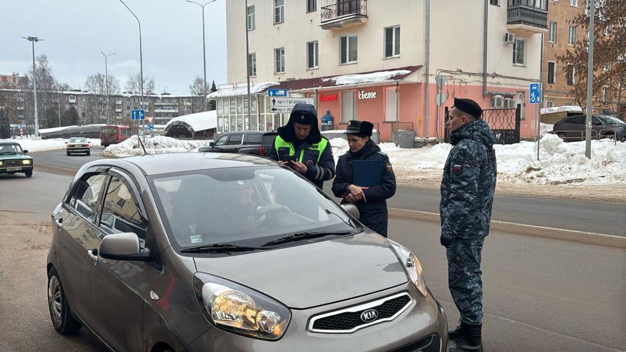 В Великих Луках водителям напомнили о мерах безопасности за рулём и сервисах ФССП