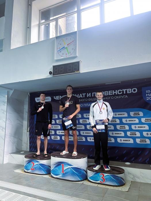Пскович завоевал шесть наград на чемпионате и первенстве СЗФО по плаванию 
