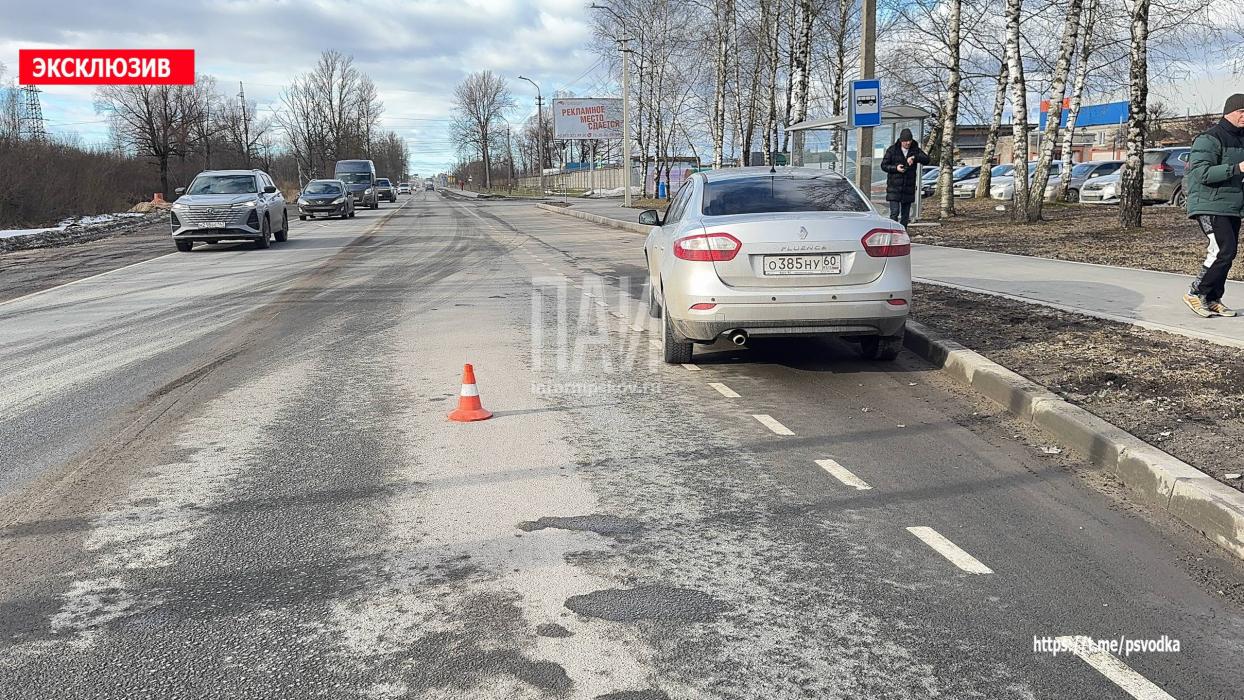 ДТП на Леона Поземского в Пскове