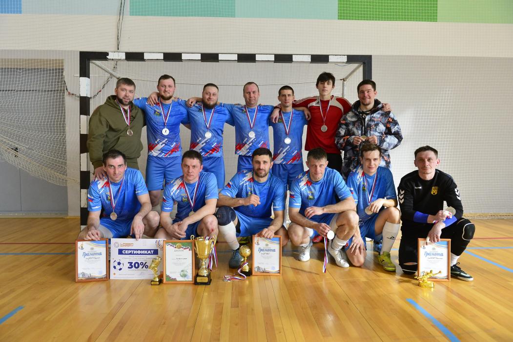 «Триумф» стал чемпионом Пскова по футзалу в Первой лиге