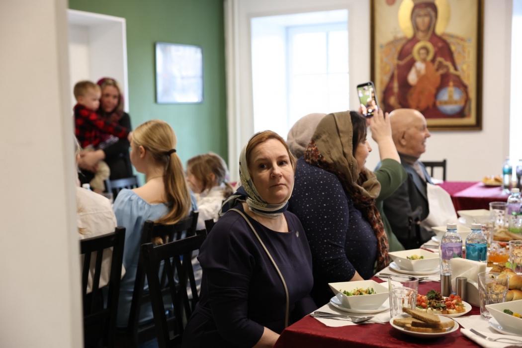 Встреча с переселенцами в Пскове