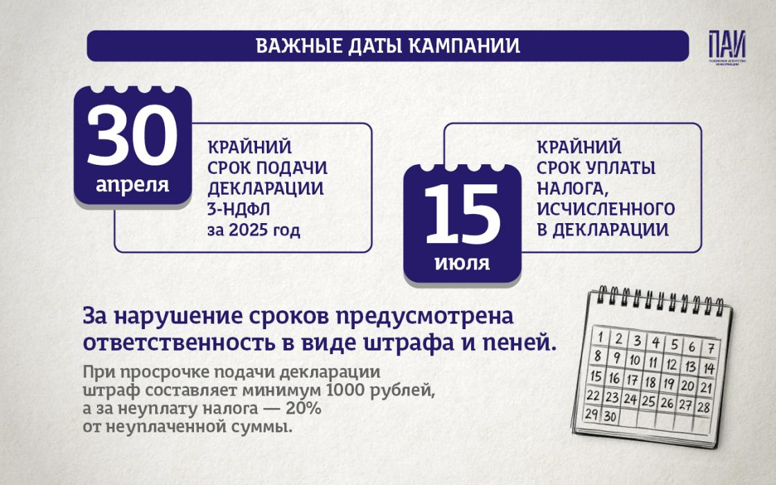 Декларационная кампания – 2026