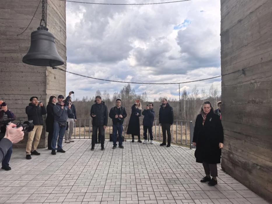 Выезд с иностранными журналистами