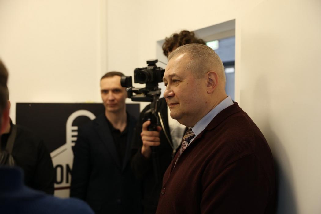 Участники программы «Герои земли Псковской» попробовали свои силы в мастер-классе по выступлениям на брифингах