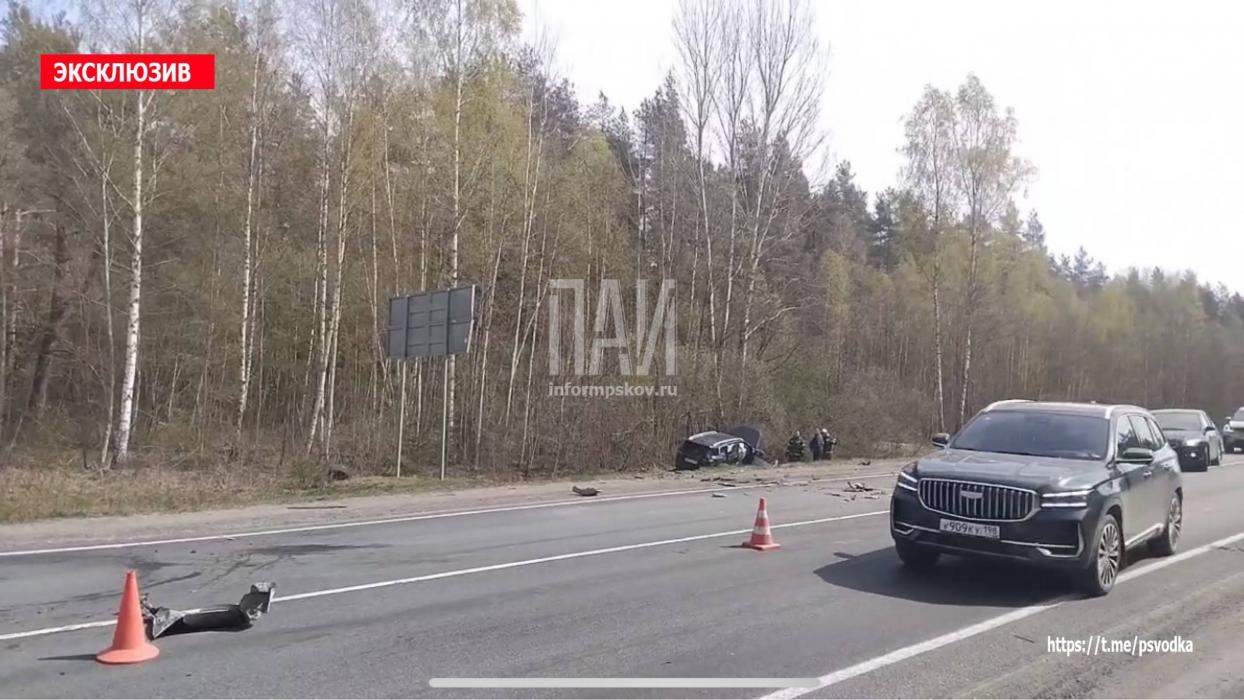 ДТП на трассе в Пушкиногорском районе