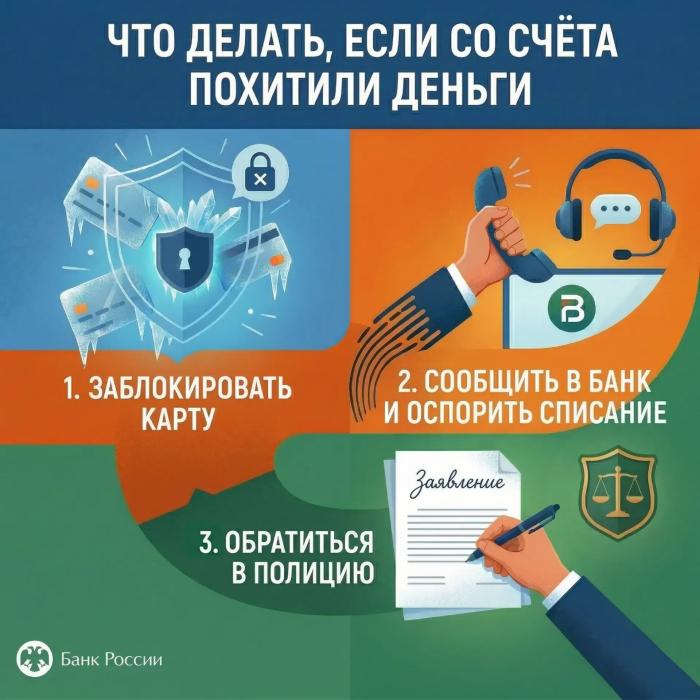 Защита денег при подозрительном списании