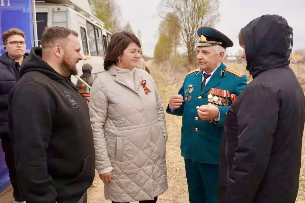 Областная «Вахта памяти» открылась в Псковском округе у деревни Горбово
