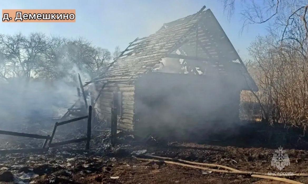 22 пожара произошло в Псковской области 1 апреля