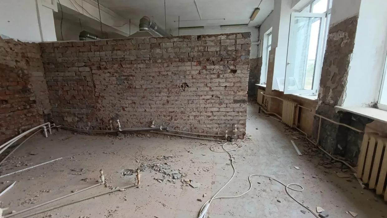 Локнянскую школу готовят к капитальному ремонту