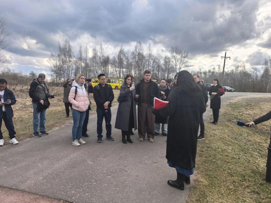 Выезд с иностранными журналистами