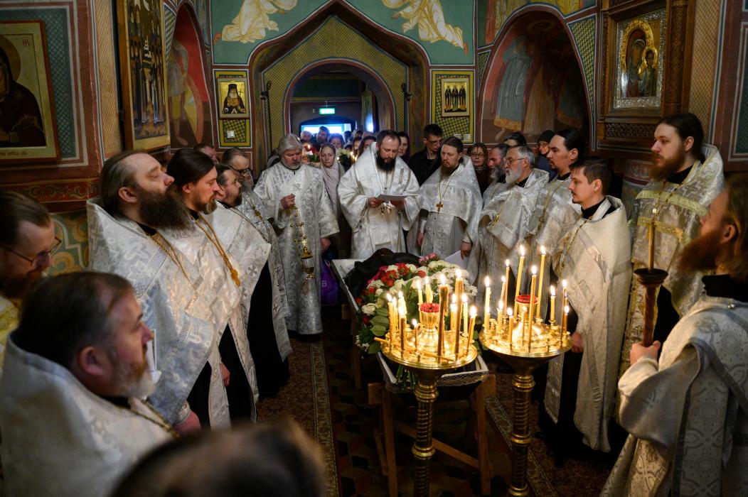 В Пскове простились со схиигуменом Пантелеимоном