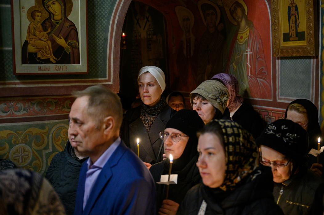 В Пскове простились со схиигуменом Пантелеимоном
