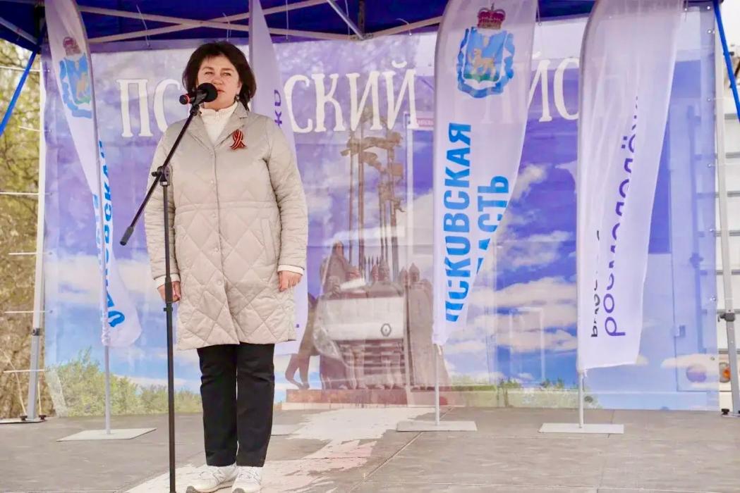 Областная «Вахта памяти» открылась в Псковском округе у деревни Горбово
