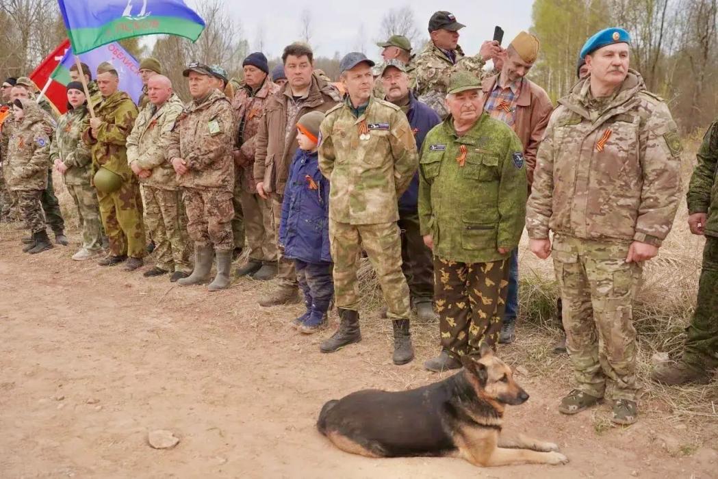 Областная «Вахта памяти» открылась в Псковском округе у деревни Горбово
