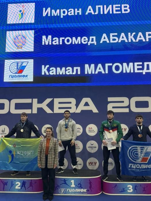 Великолукские студенты стали призёрами чемпионата России по борьбе среди студентов 