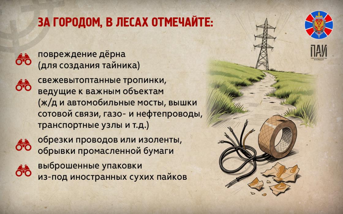 УФСБ России по Псковской области: как распознать диверсионно-разведывательную группу