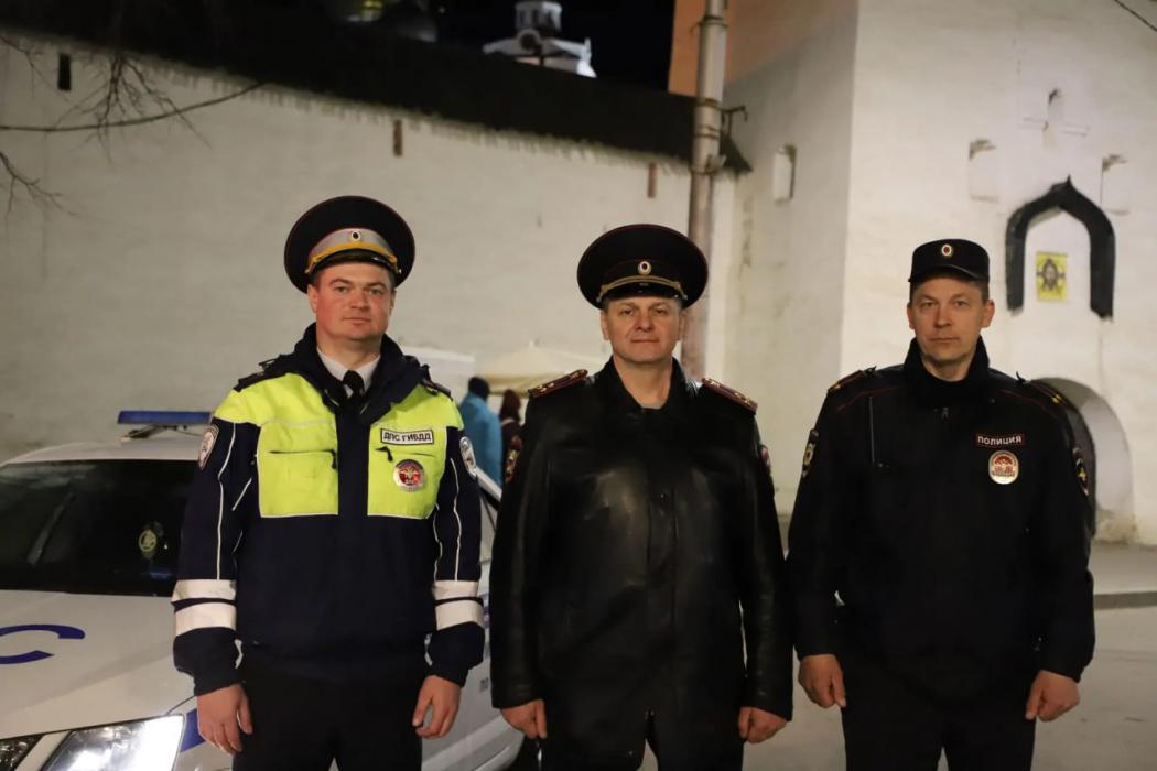 Полиция обеспечила безопасность псковичей во время празднования православной Пасхи