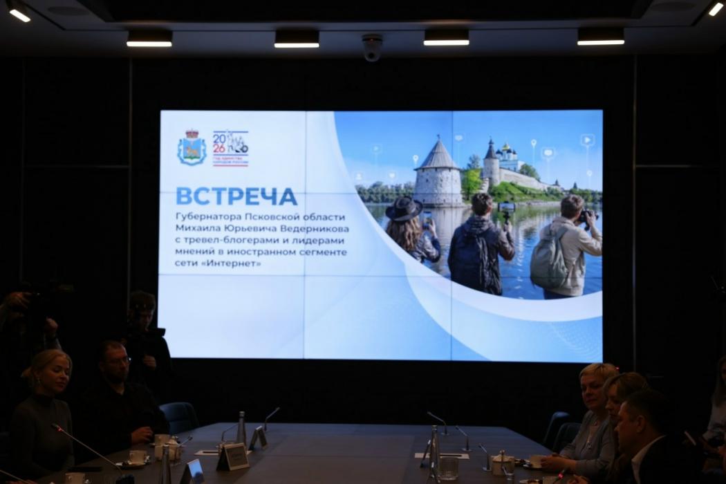 Встреча в правительстве Псковской области 
