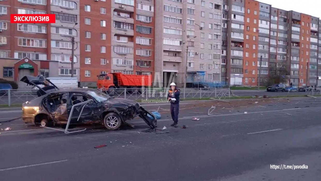 Авария на Юбилейной улице у дома 68