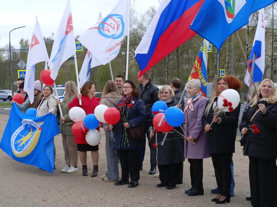 Автопробег в честь Первомая прошел в Пскове