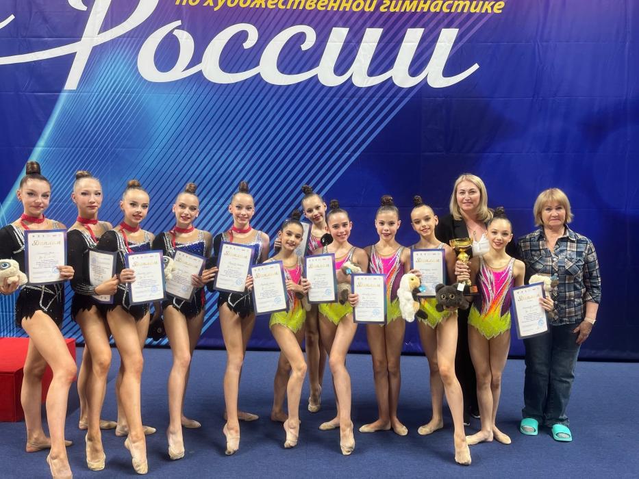 Псковички победили на всероссийских соревнованиях по художественной гимнастике в Одинцово