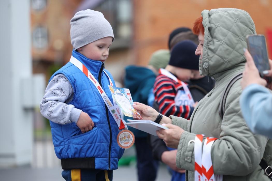 Детский забег «Мы чемпионы» в Пскове