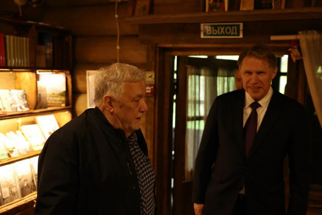  Михаил Мурашко посетил музей Ледового побоища в Самолве