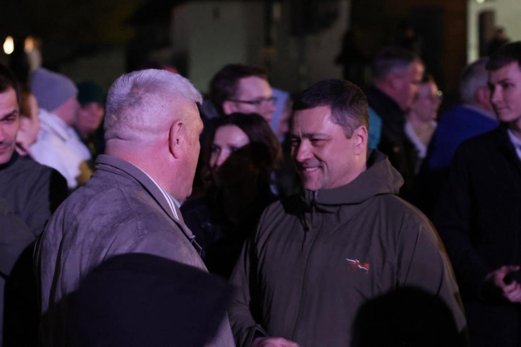 Шоу в Псковском кремле