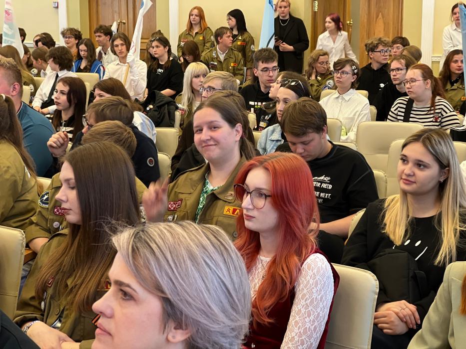 Открытие третьего трудового семестра студенческих отрядов 