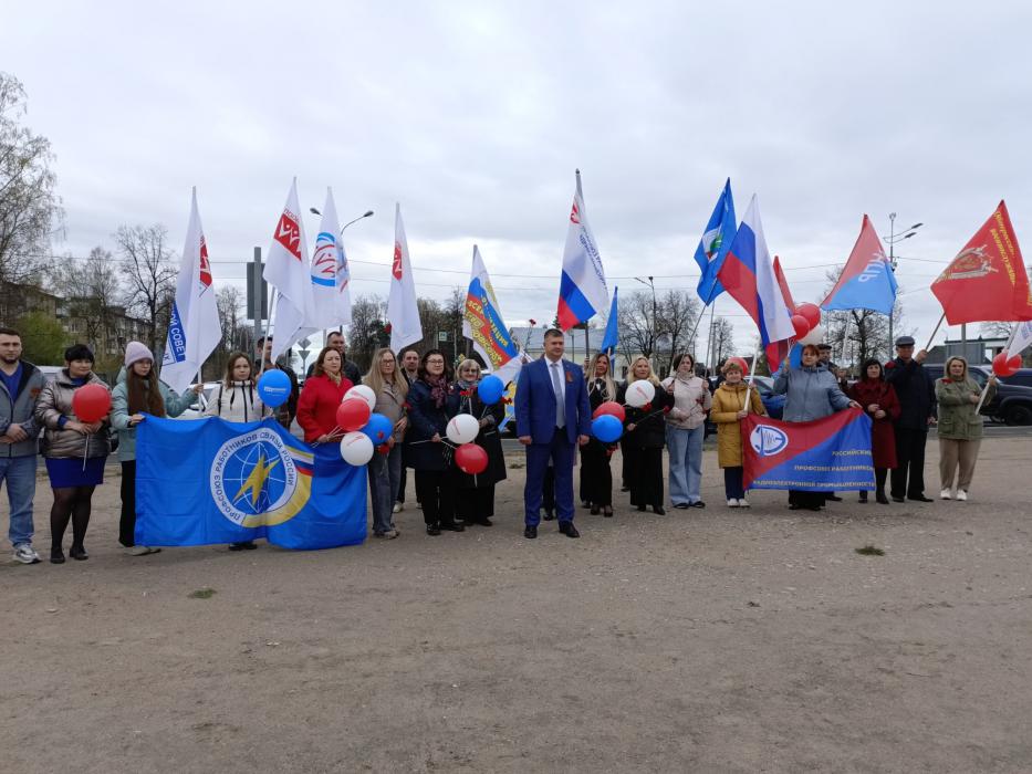 Автопробег в честь Первомая прошел в Пскове