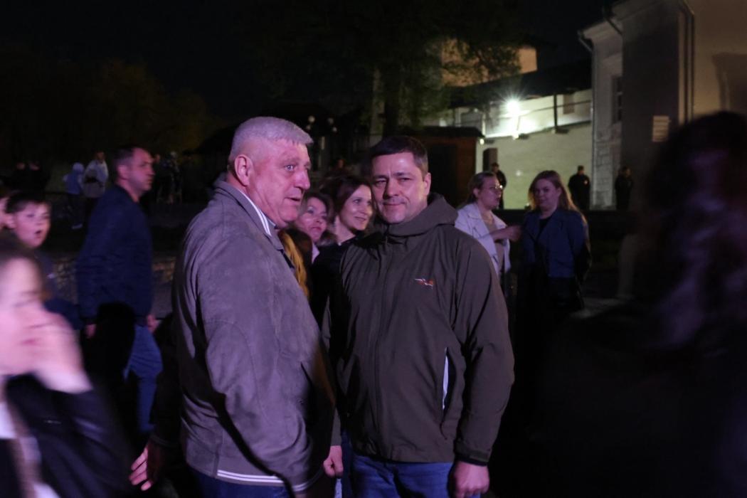 Шоу в Псковском кремле