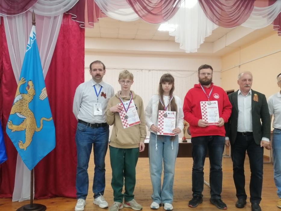 Подведены итоги шахматного Кубка Победы в Опочке