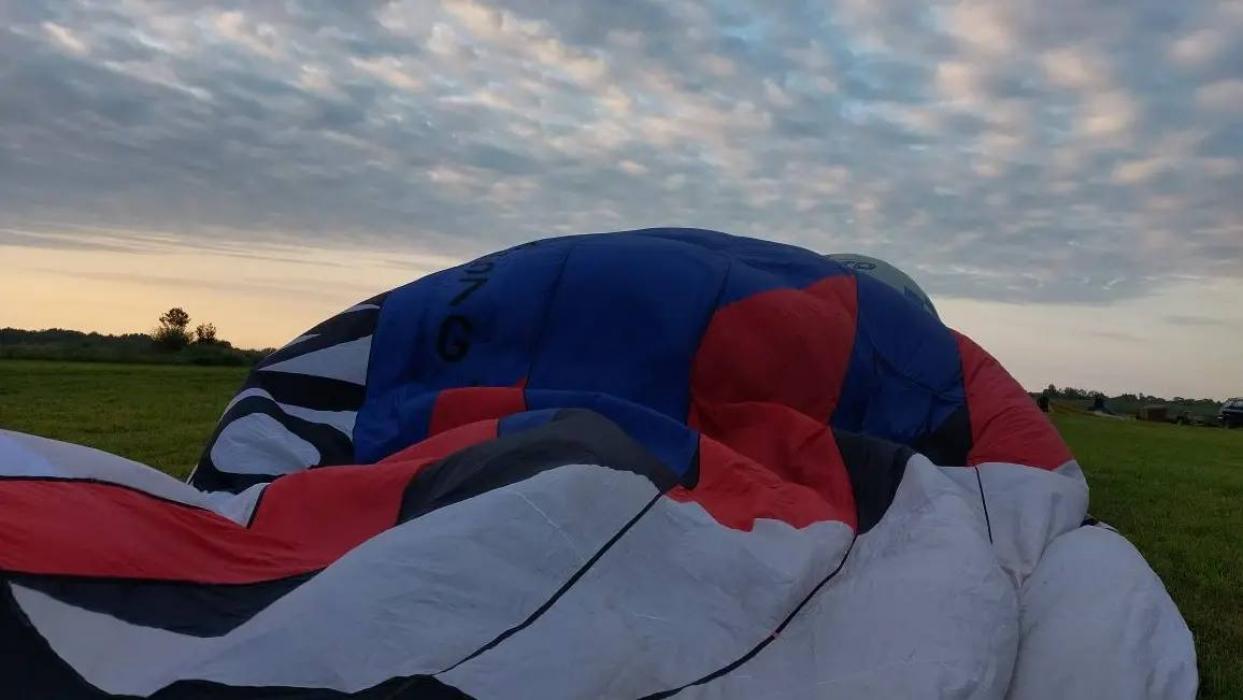 Первый тренировочный вылет на аэростате состоялся в Великих Луках