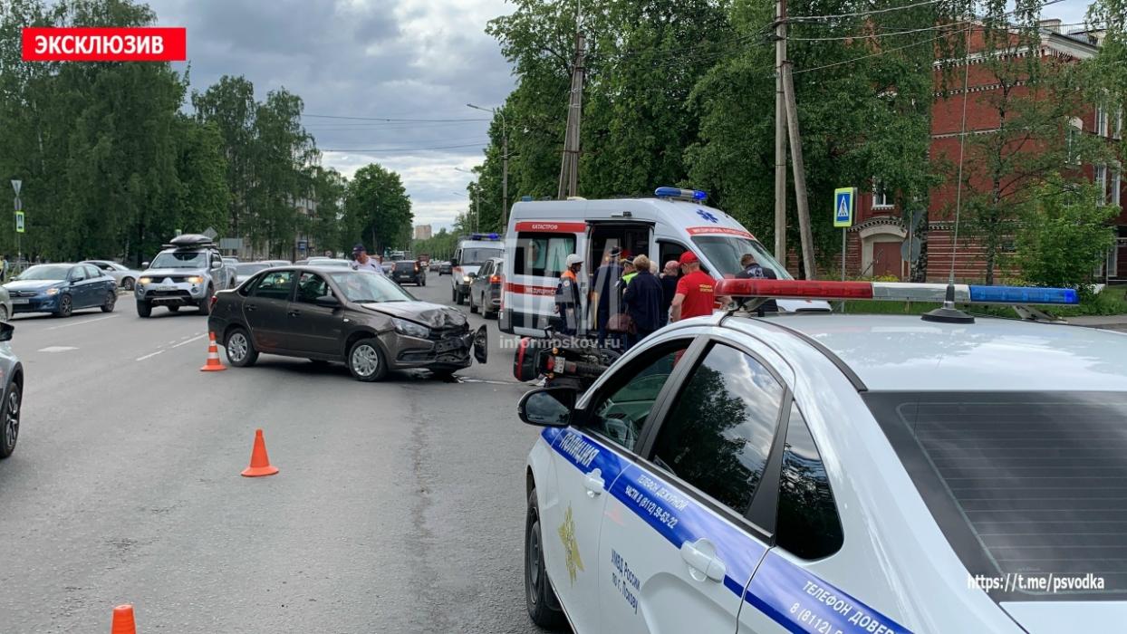 ДТП в Пскове 