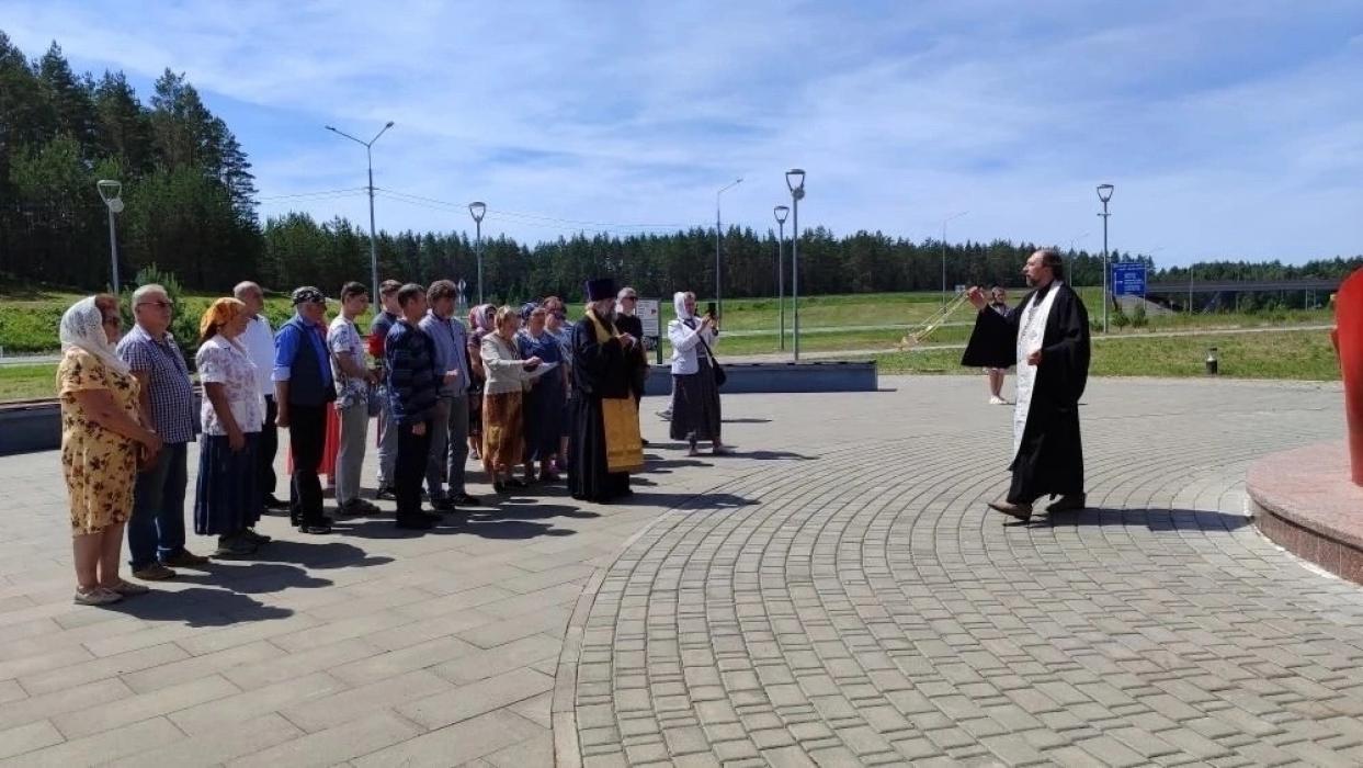 Память защитников Отечества почтили заупокойной литией в Идрице