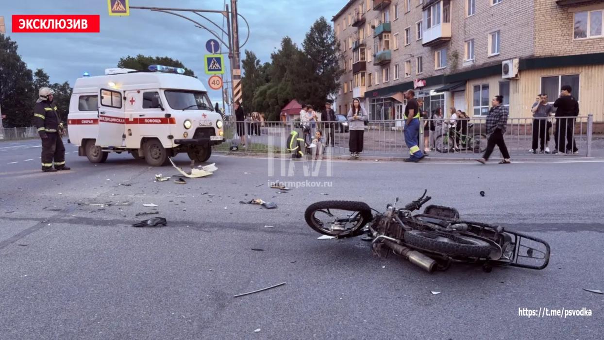 ДТП в Пустошке 