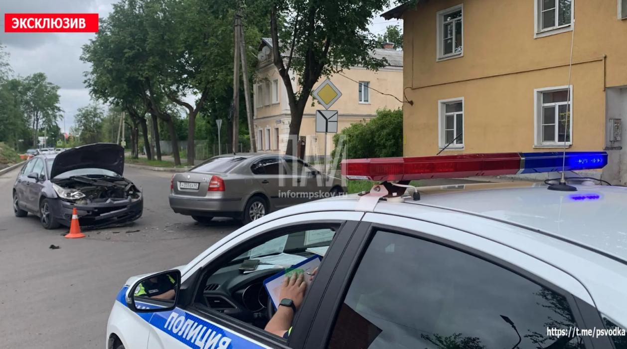 ДТП в Пскове